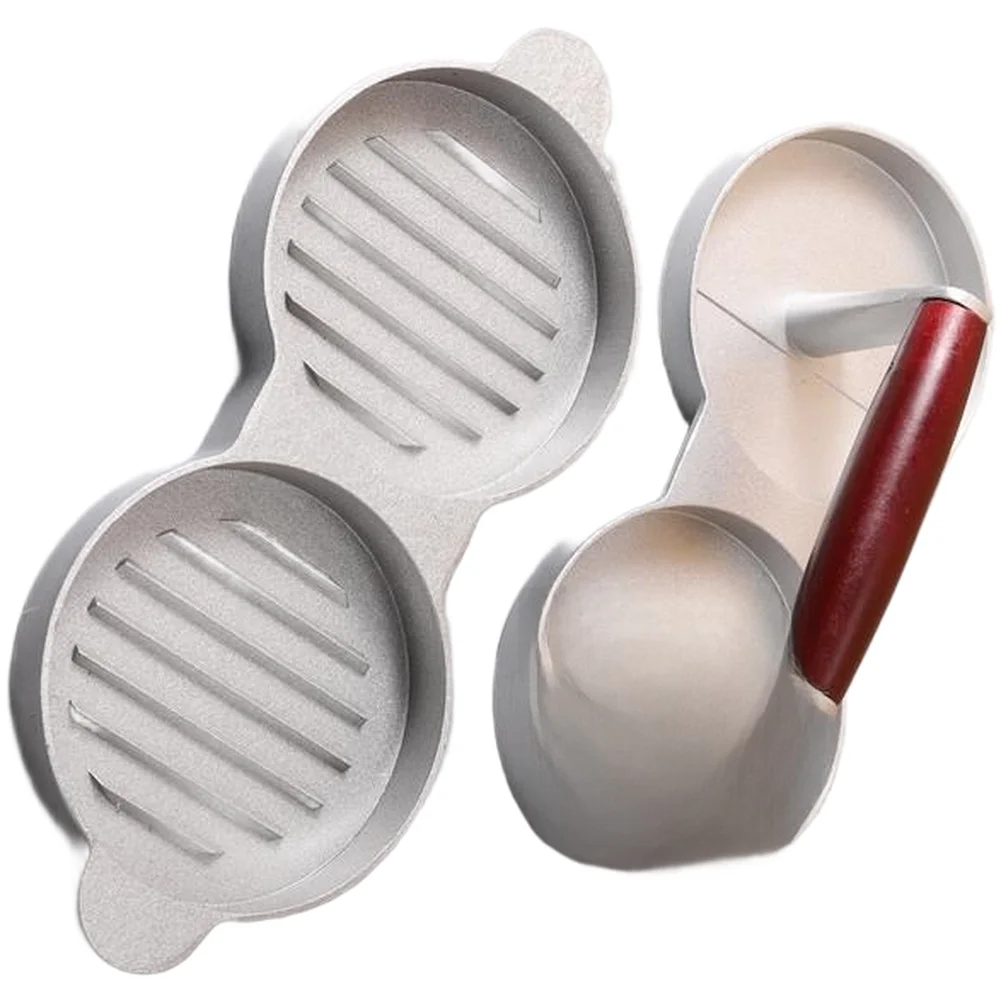 Home Kitchen Burger Press with Dual Pressing Surfaces Made from Aluminum for Daily Use in Patty and Rice Ball Making
Home Kitchen Burger Press with Dual Pressing Surfaces Made from Aluminum for Daily Use in Patty and Rice Ball Making