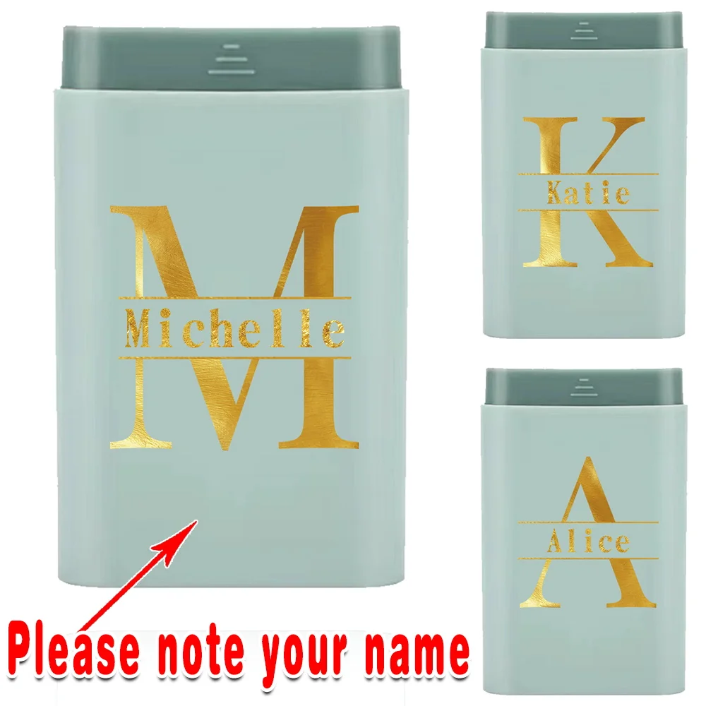 Customized Name Travel Pill Box Medicine Organizer Waterproof Portable Drug Storage Dispenser Case for Pocket Purse DIY Design
Customized Name Travel Pill Box Medicine Organizer Waterproof Portable Drug Storage Dispenser Case for Pocket Purse DIY Design