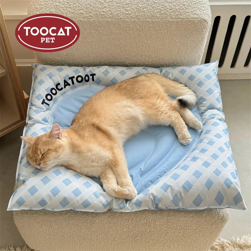 Pet Ice Mats Summer Cat Dog Ice Nest Bed Cooling Sleeping Pad For Small Dogs Pets Durable Sofa Cooling Pad Blanket Supplies
Pet Ice Mats Summer Cat Dog Ice Nest Bed Cooling Sleeping Pad For Small Dogs Pets Durable Sofa Cooling Pad Blanket Supplies