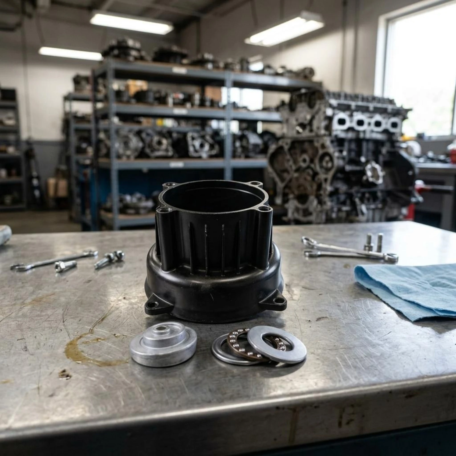 Oil-Cylinder Pump Housing Assembly 9-Degree Slant Plate Pressure Washer Pump Housing Equipment Component Bearing Included
Oil-Cylinder Pump Housing Assembly 9-Degree Slant Plate Pressure Washer Pump Housing Equipment Component Bearing Included