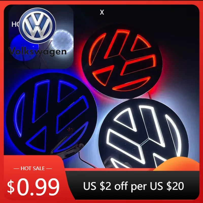 Hub Caps For VW 11cm 5D LED For Volkswagen VW Logo Light, Front Grille Logo Light, Suitable For CC/Golf/Passat/Jetta/Polo/Magota
Hub Caps For VW 11cm 5D LED For Volkswagen VW Logo Light, Front Grille Logo Light, Suitable For CC/Golf/Passat/Jetta/Polo/Magota
