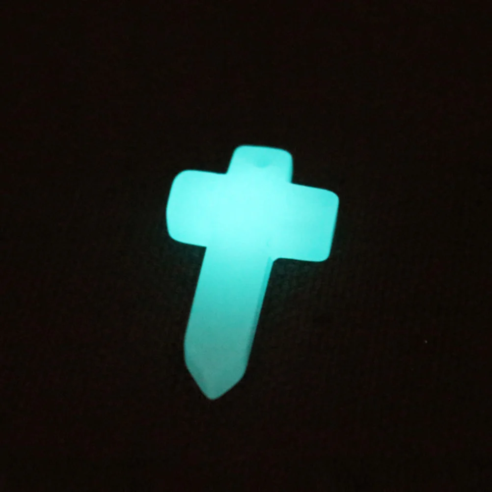 10Pcs Cross Pendant Luminous Handmade Polished Jewelry Hanging Charm for Necklace DIY Gift Art Collection Stone Pendant
10Pcs Cross Pendant Luminous Handmade Polished Jewelry Hanging Charm for Necklace DIY Gift Art Collection Stone Pendant