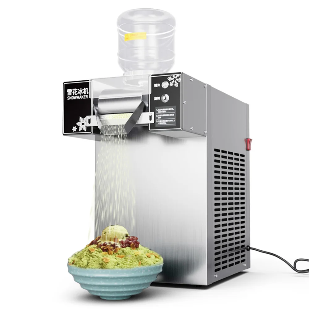 Automatic Stainless Steel Tabletop Milk Snowflake Ice Maker Machine Snow Ice Shaver Machine
Automatic Stainless Steel Tabletop Milk Snowflake Ice Maker Machine Snow Ice Shaver Machine