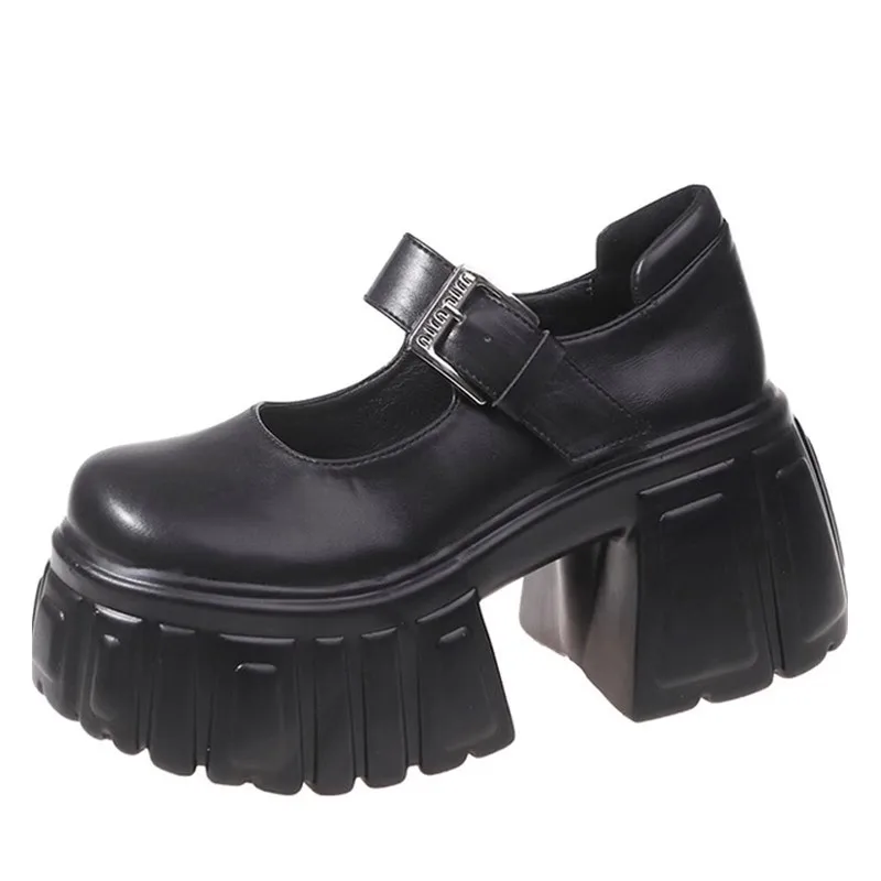 Ботинки из лакированной кожи 9 см, осенние ботинки на танкетке, повседневные весенние туфли-лодочки Мэри Джейн, женская брендовая обувь на высоком массивном каблуке
Ботинки из лакированной кожи 9 см, осенние ботинки на танкетке, повседневные весенние туфли-лодочки Мэри Джейн, женская брендовая обувь на высоком массивном каблуке