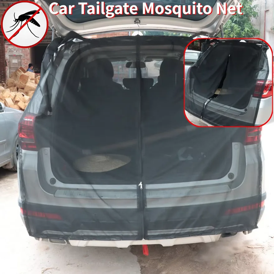 Magnetic trunk mesh breathable, mosquito resistant, environmentally friendly mesh curtains SUV tailgate mosquito net RV Summer
Magnetic trunk mesh breathable, mosquito resistant, environmentally friendly mesh curtains SUV tailgate mosquito net RV Summer
