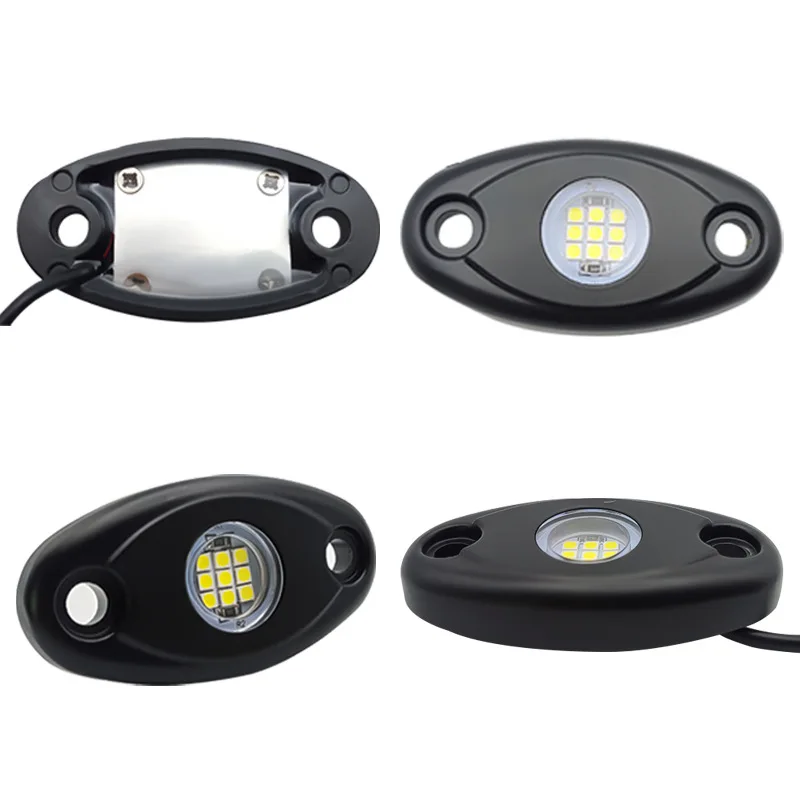 Aluminium Alloy 9 SMD Chips LED Rock Light UTV Wheel Lights 9 LED Chips Pure White Rock Light for Truck UTV ATV JEEP
Aluminium Alloy 9 SMD Chips LED Rock Light UTV Wheel Lights 9 LED Chips Pure White Rock Light for Truck UTV ATV JEEP