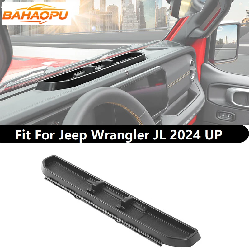 BAHAOPU Car Center Console Storage Box Phone Holder Fit For Jeep Wrangler JL Gladiator JT 2024 Up,Stowing Tidying Accessories
BAHAOPU Car Center Console Storage Box Phone Holder Fit For Jeep Wrangler JL Gladiator JT 2024 Up,Stowing Tidying Accessories