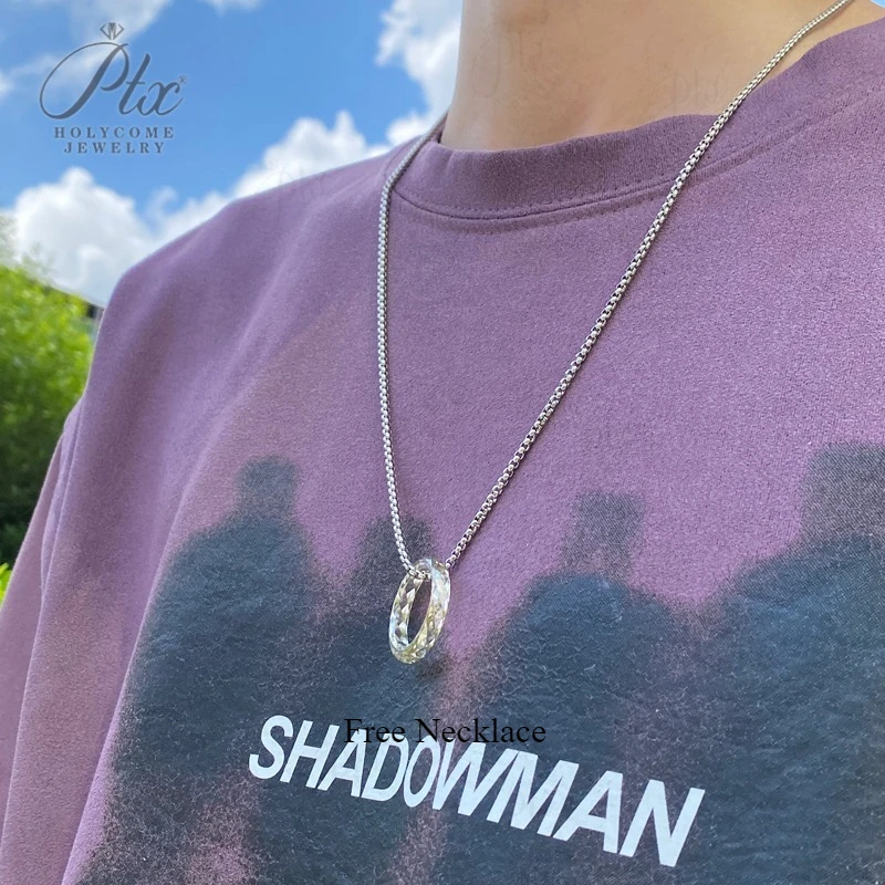 Custom Moissanite Ring with a Free Necklace Included Round Shape Exquisite and Stylish Unisex Design Ideal as a Party Gift
Custom Moissanite Ring with a Free Necklace Included Round Shape Exquisite and Stylish Unisex Design Ideal as a Party Gift