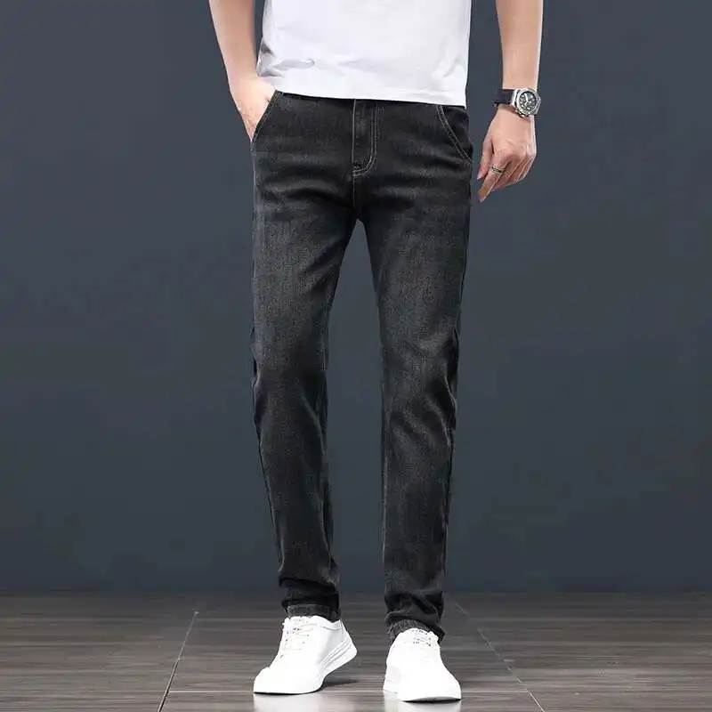 MINGYU Brand Clothing New Spring Summer Cotton Jeans Men Slim Denim Pants Work Outdoors Korea Trousers Male Plus Size 28-40
MINGYU Brand Clothing New Spring Summer Cotton Jeans Men Slim Denim Pants Work Outdoors Korea Trousers Male Plus Size 28-40