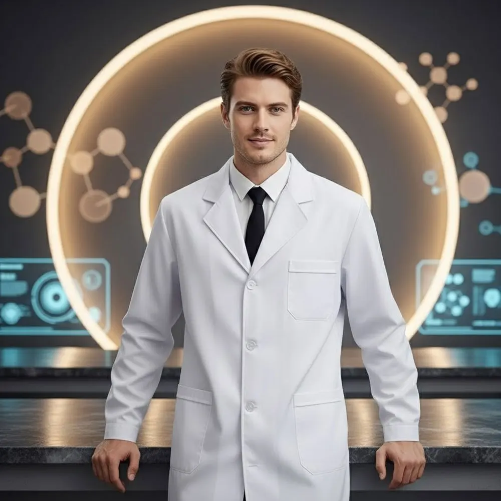 Lab Coats for Hospital Staff & College Students: Women’s Long Sleeve, Men’s Short Sleeve Designs
Lab Coats for Hospital Staff & College Students: Women’s Long Sleeve, Men’s Short Sleeve Designs