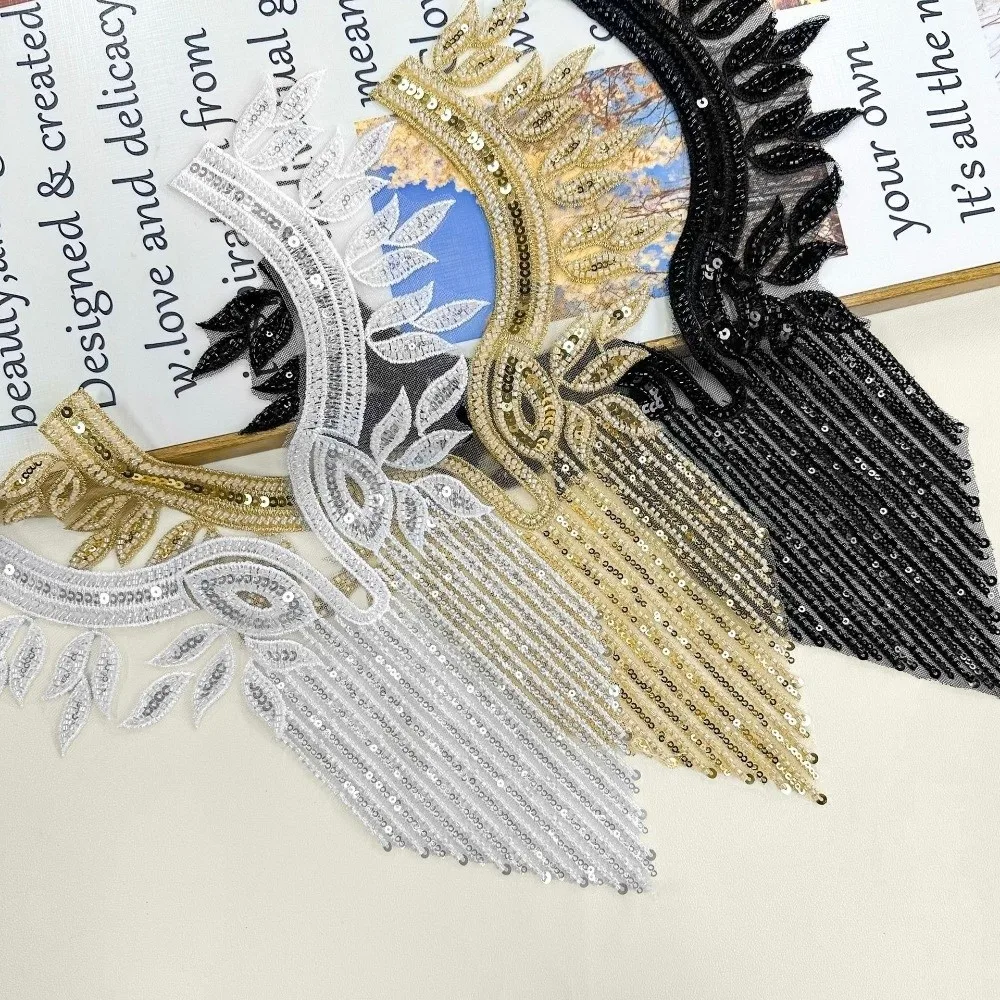 Elegant Luxury Beads Applique Handmade Embroidery Applique Patches Lightweight Delicate Clothing Applique Apparel Accessories
Elegant Luxury Beads Applique Handmade Embroidery Applique Patches Lightweight Delicate Clothing Applique Apparel Accessories