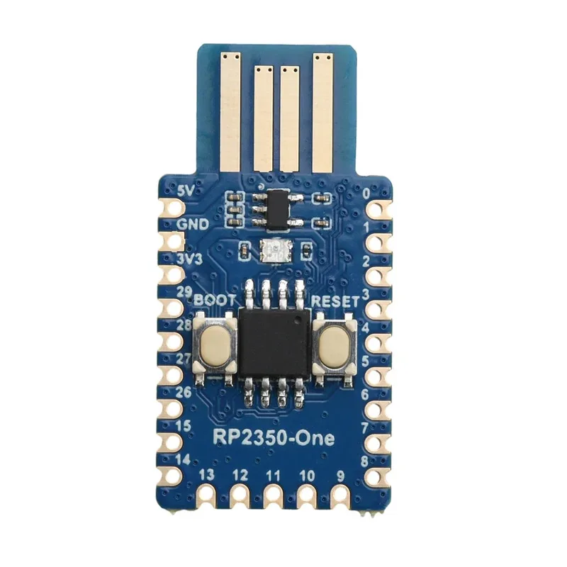RP2350-One 4Mb Flash Microcontroller Development Board RP2350A Dual Core Dual Architecture Processor Type-A for Raspberry Pi
RP2350-One 4Mb Flash Microcontroller Development Board RP2350A Dual Core Dual Architecture Processor Type-A for Raspberry Pi