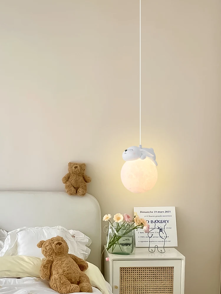 Full spectrum children's room bedside chandelier modern and simple Nordic ins men and girls' bedroom lunar long line chandelier
Full spectrum children's room bedside chandelier modern and simple Nordic ins men and girls' bedroom lunar long line chandelier