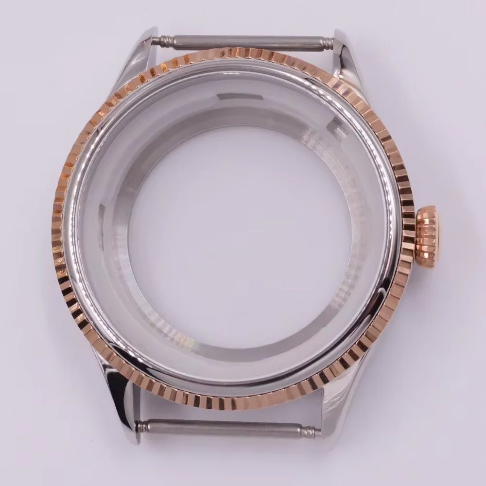 39mm Watch Case Fit NH35 NH36 NH34 Sapphire glass Silver/Gold/Rose gold Stainless steel case
39mm Watch Case Fit NH35 NH36 NH34 Sapphire glass Silver/Gold/Rose gold Stainless steel case