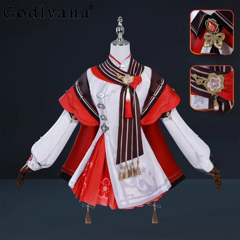 Women Carnival Cosplay Costume Set Genshin Impact New Skin Lantern Rite Cherries Dress Suit Female Snow Laden Cosplay Outfits
Women Carnival Cosplay Costume Set Genshin Impact New Skin Lantern Rite Cherries Dress Suit Female Snow Laden Cosplay Outfits