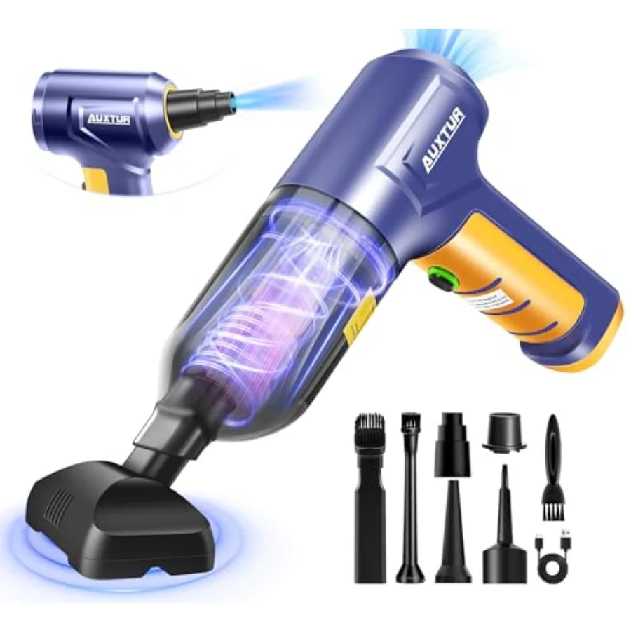 Car Vacuum Portable Cordless 3 in 1 Handheld Car Vacuum 15000PA High Power with Brushless Motor5200mAh withType-C Charing Small
Car Vacuum Portable Cordless 3 in 1 Handheld Car Vacuum 15000PA High Power with Brushless Motor5200mAh withType-C Charing Small