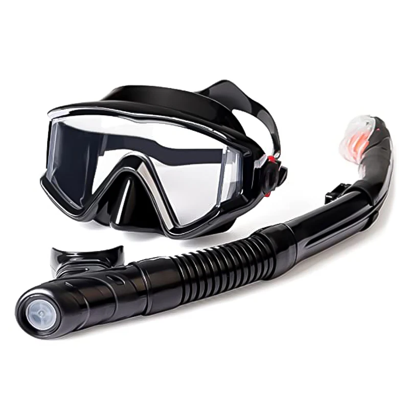 Adult Panoramic 3 Lens Tempered Glass Scuba Swim Mask for Diving Snorkeling Swimming Diving Mask Snorkeling Dive Mask Set
Adult Panoramic 3 Lens Tempered Glass Scuba Swim Mask for Diving Snorkeling Swimming Diving Mask Snorkeling Dive Mask Set