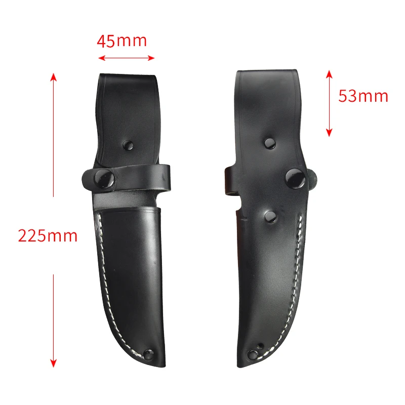Leather Knife Sheath Durable Knife Holder with Belt Buckle for Safe Storage and Protection Ideal for Camping, Hiking, climbing 
Leather Knife Sheath Durable Knife Holder with Belt Buckle for Safe Storage and Protection Ideal for Camping, Hiking, climbing