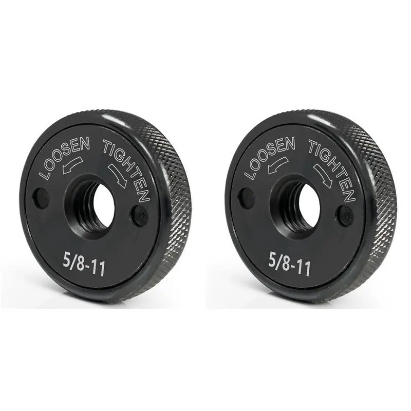 【THANKSGIVING DAY】2X Quick Release Nut For Anlgle Grinder,5/8-11 Self Locking Flange Nuts Metal Lock Grinder Knurled Arbor Nut
【THANKSGIVING DAY】2X Quick Release Nut For Anlgle Grinder,5/8-11 Self Locking Flange Nuts Metal Lock Grinder Knurled Arbor Nut