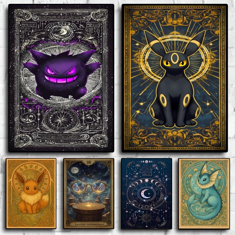 Classic Anime Pokemon Gengar Canvas Cartoon Character Picture HD Prints Home Living Room Decor Birthday Gifts Spray Printing
Classic Anime Pokemon Gengar Canvas Cartoon Character Picture HD Prints Home Living Room Decor Birthday Gifts Spray Printing