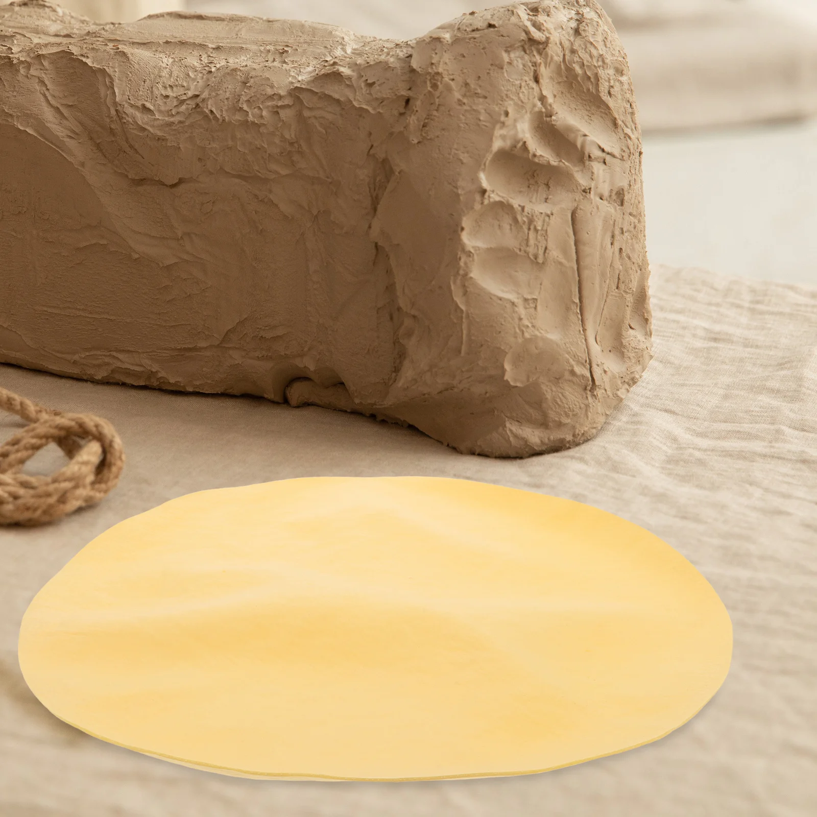 1 Sheet Pottery Throwing Pad Thickened Enlarged Absorbent DIY Clay Craft Making Mat Pottery Tools Accessory 
1 Sheet Pottery Throwing Pad Thickened Enlarged Absorbent DIY Clay Craft Making Mat Pottery Tools Accessory