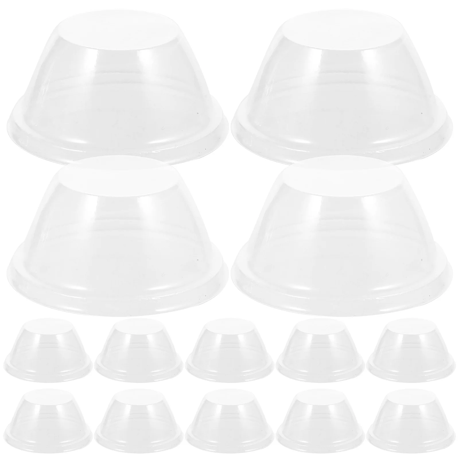 100 Pcs Seedling Cover Germination Humidity Dome Protector Plants Round Nursery Pots Plastic Clear
100 Pcs Seedling Cover Germination Humidity Dome Protector Plants Round Nursery Pots Plastic Clear