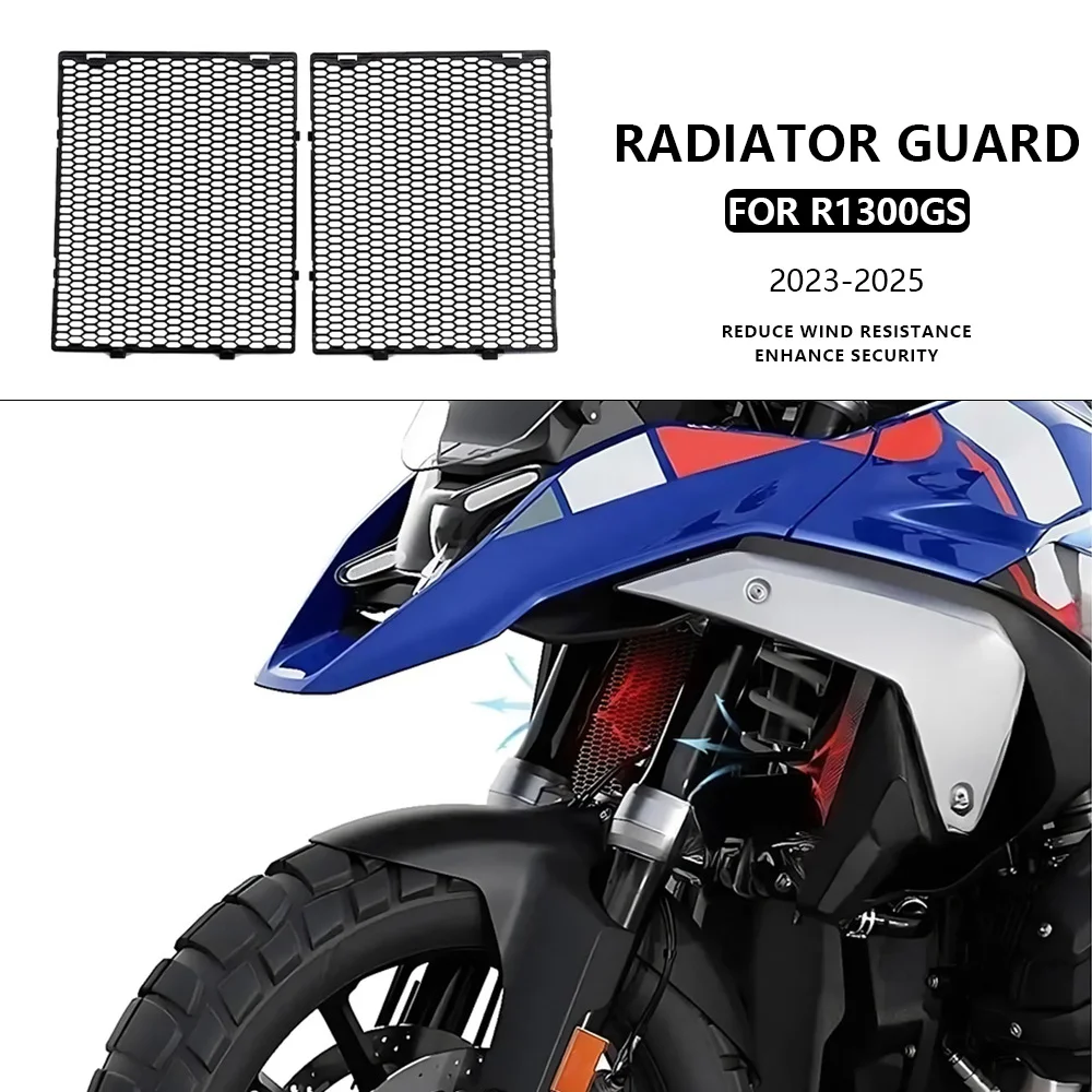 Для BMW R1300GS 2023-2025 мотоциклетная решетка радиатора, защита для охладителя воды
Для BMW R1300GS 2023-2025 мотоциклетная решетка радиатора, защита для охладителя воды