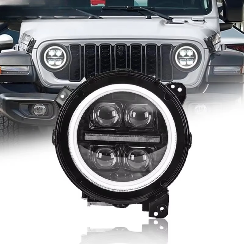 For Wrangler JL 2018-2023 Original Equipment Manufacturer Headlight with Blue Start-Up JL LED Headlight 9inch Headlight
For Wrangler JL 2018-2023 Original Equipment Manufacturer Headlight with Blue Start-Up JL LED Headlight 9inch Headlight