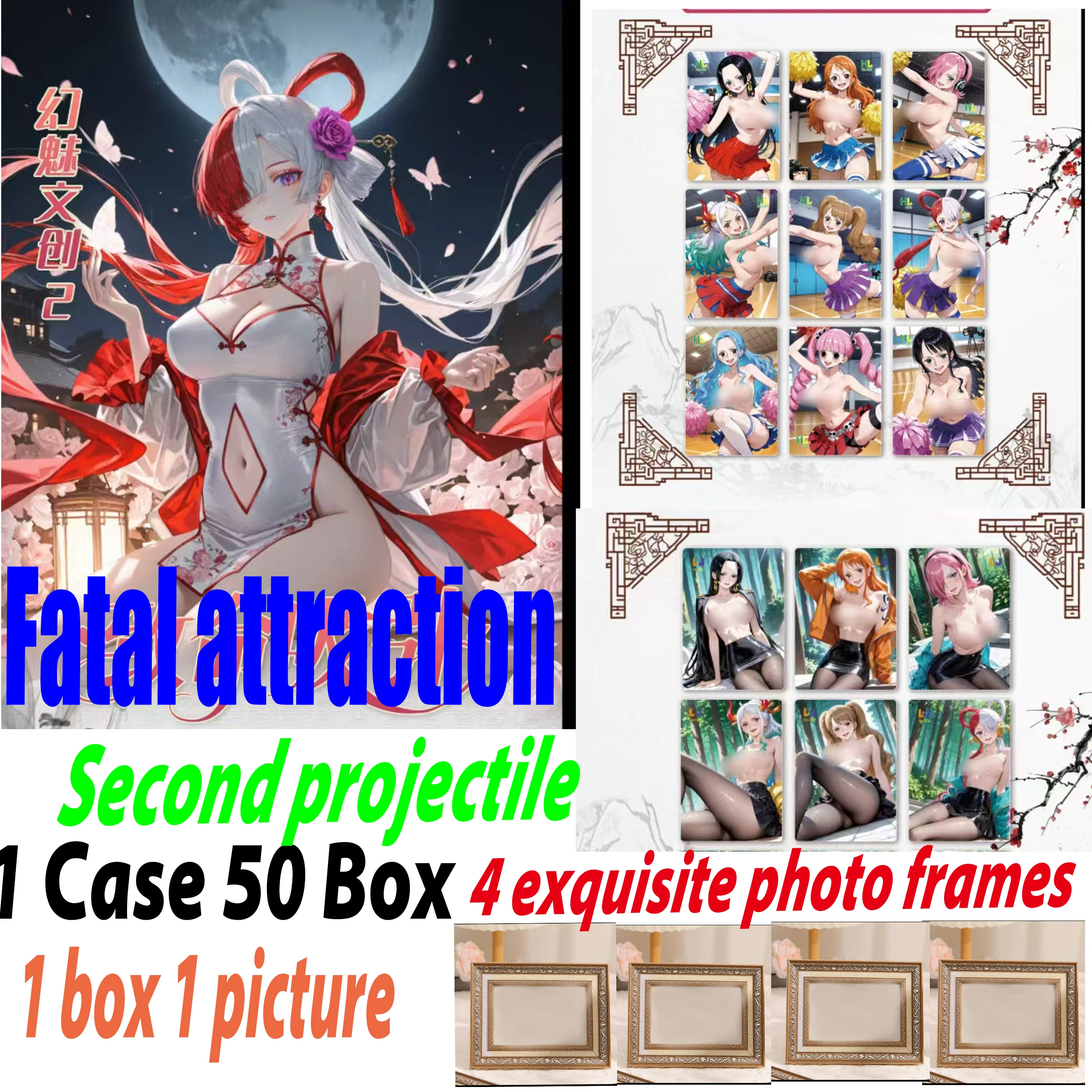 Wholesale latest goddess story fatal attraction characters sexy cards acrylic paper game collection ca card hobby wife gift toys
Wholesale latest goddess story fatal attraction characters sexy cards acrylic paper game collection ca card hobby wife gift toys