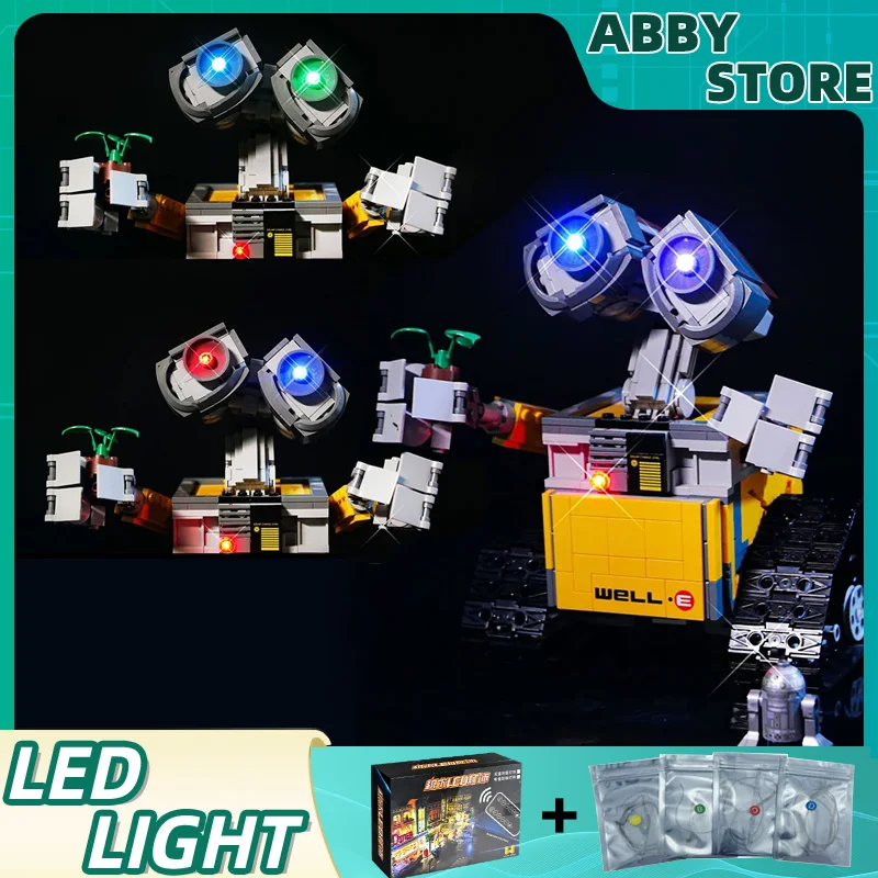 Комплект светодиодных фонарей своими руками для робота LEGO 21303 WALL-E (только светодиодный светильник, без модели блоков)
Комплект светодиодных фонарей своими руками для робота LEGO 21303 WALL-E (только светодиодный светильник, без модели блоков)
