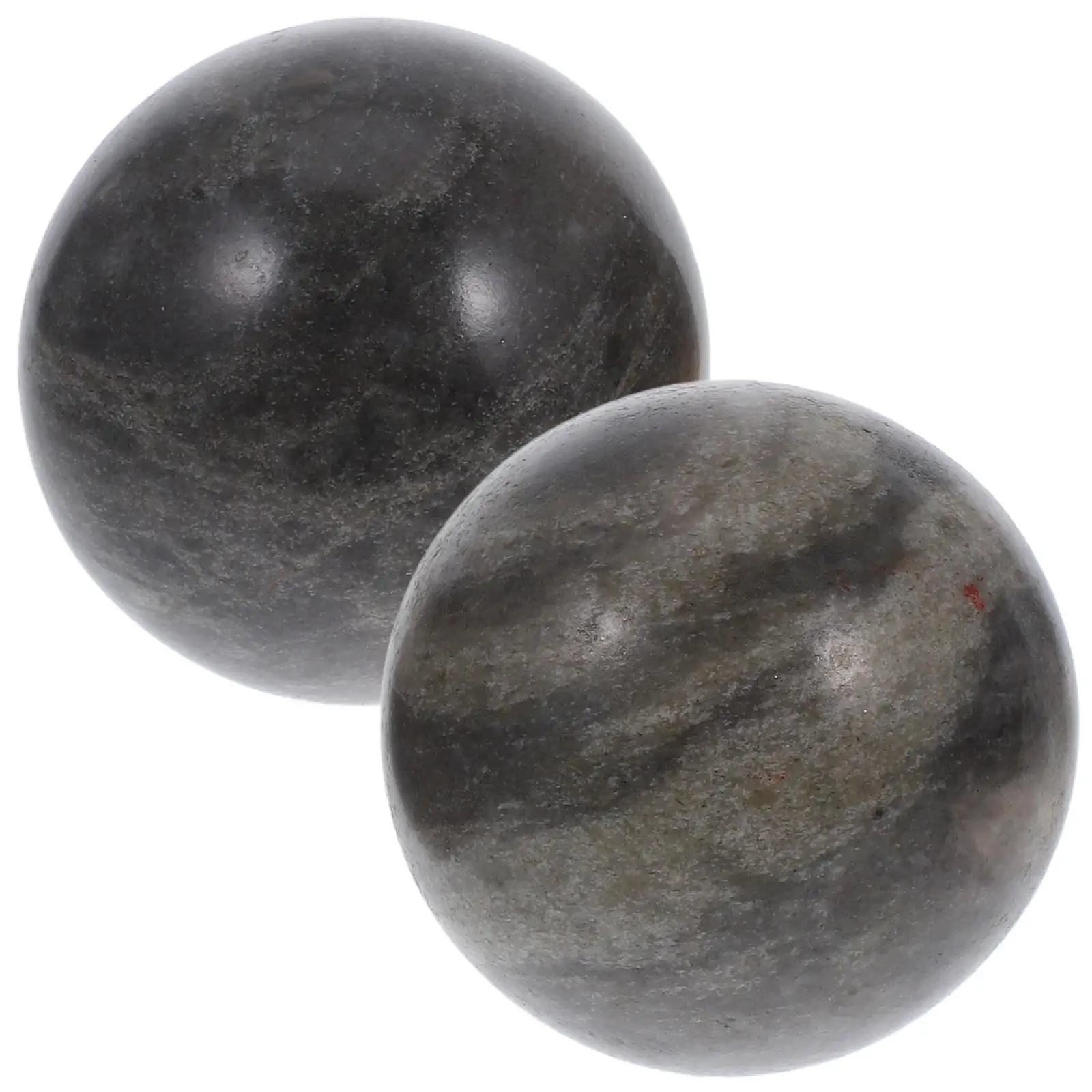 2 Pcs Jade Fitness Ball Chinese Balls for Hand Therapy Piece Meditation Grey Baoding
2 Pcs Jade Fitness Ball Chinese Balls for Hand Therapy Piece Meditation Grey Baoding
