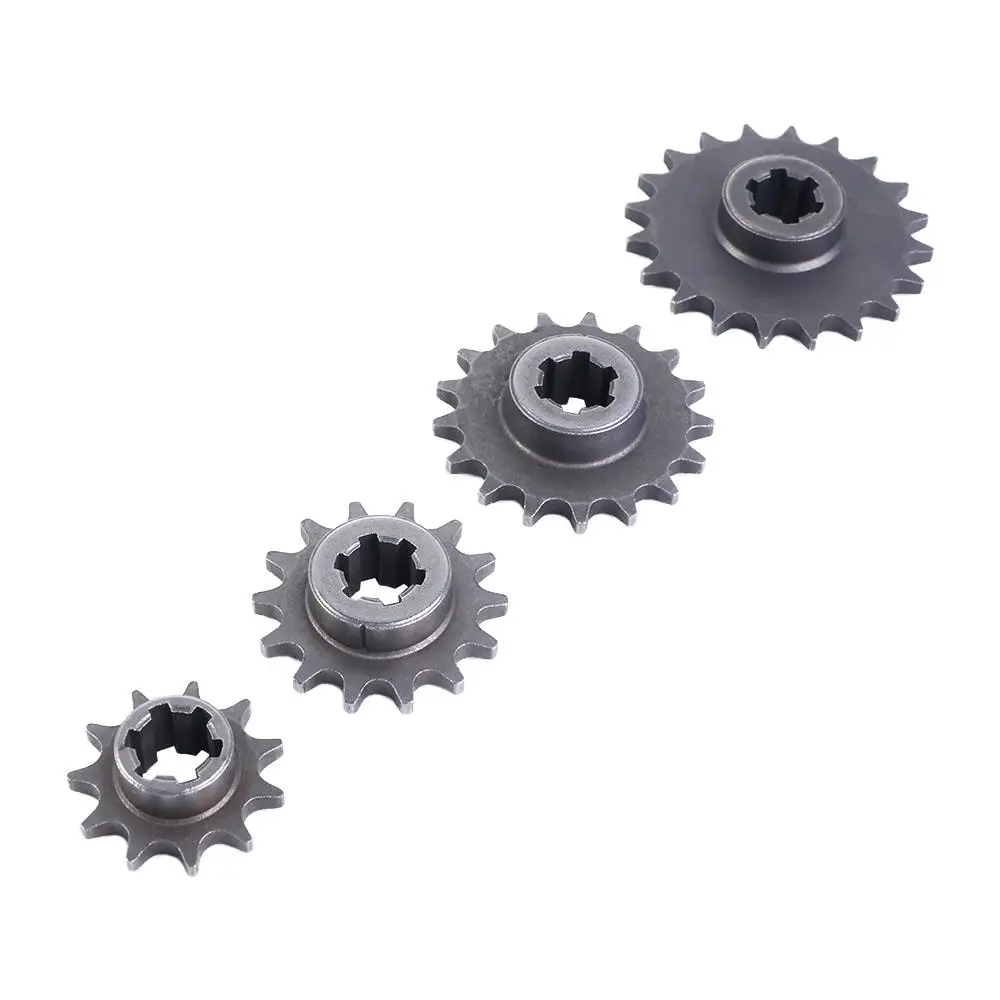 Передняя звездочка коробки передач для грязевого велосипеда, 8 мм, цепь T8F, мотоциклетная цепь, зубьев 11 14 17 20 зубьев для передней цепной звездочки 47cc 49cc
Передняя звездочка коробки передач для грязевого велосипеда, 8 мм, цепь T8F, мотоциклетная цепь, зубьев 11 14 17 20 зубьев для передней цепной звездочки 47cc 49cc