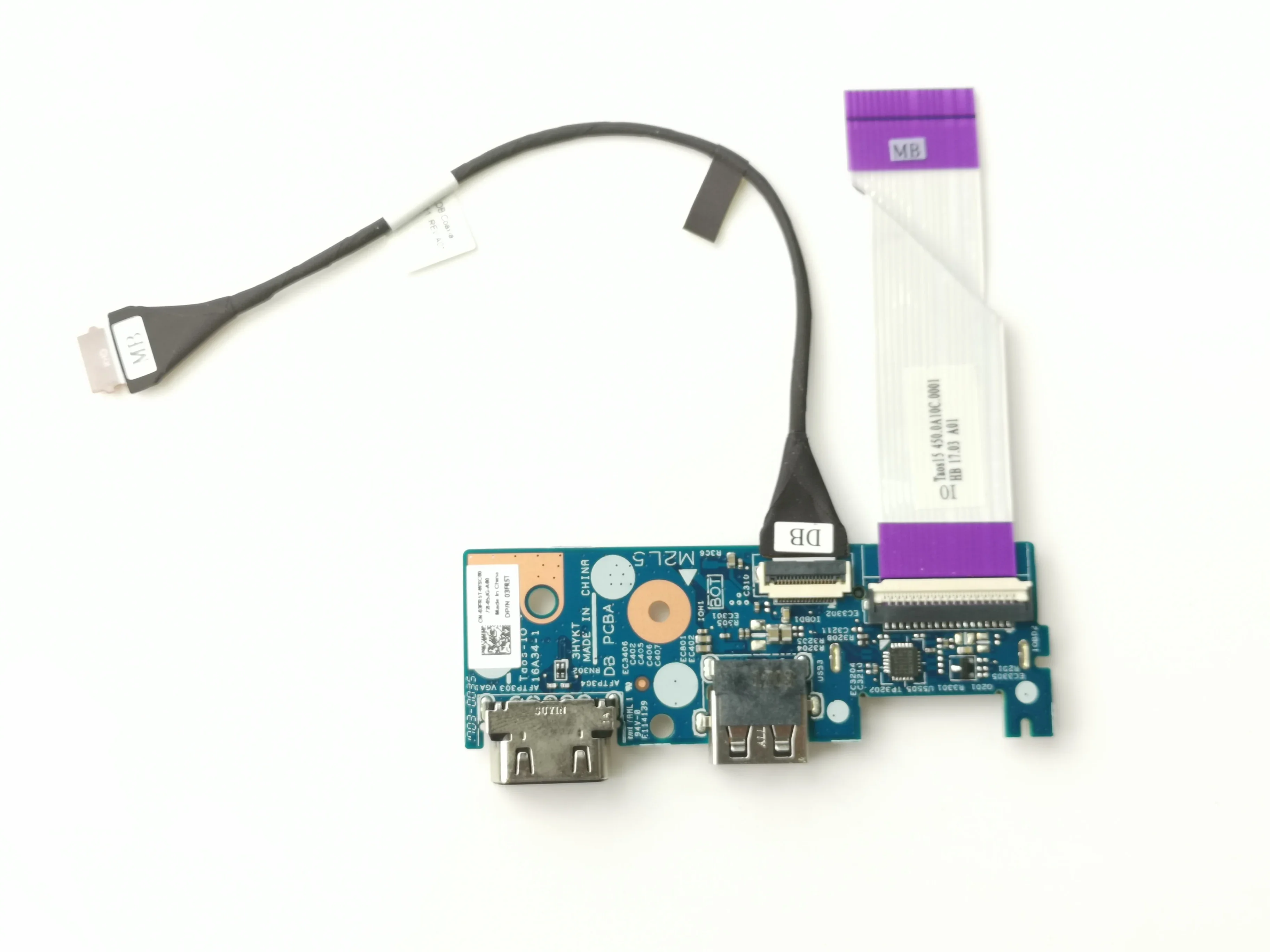 ПОДЛИННАЯ ПЛАТА ДЛЯ DELL Latitude 3480 3580 USB VGA SD-карта с кабелем 03FR5T 3FR5T
ПОДЛИННАЯ ПЛАТА ДЛЯ DELL Latitude 3480 3580 USB VGA SD-карта с кабелем 03FR5T 3FR5T