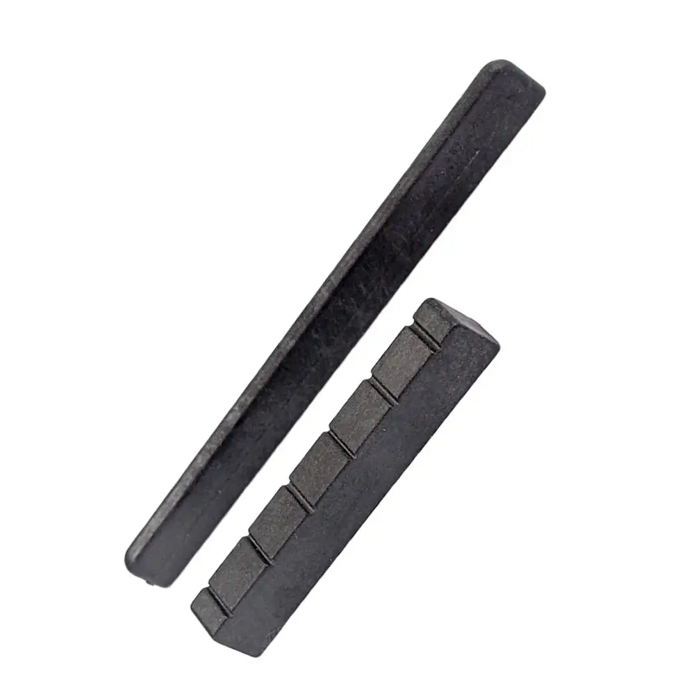 Plastic Guitar Nut Saddle Classic Black Bone Blank Bridge Parts for Easy Cut Fit Better Sound Guitar Accessories
Plastic Guitar Nut Saddle Classic Black Bone Blank Bridge Parts for Easy Cut Fit Better Sound Guitar Accessories