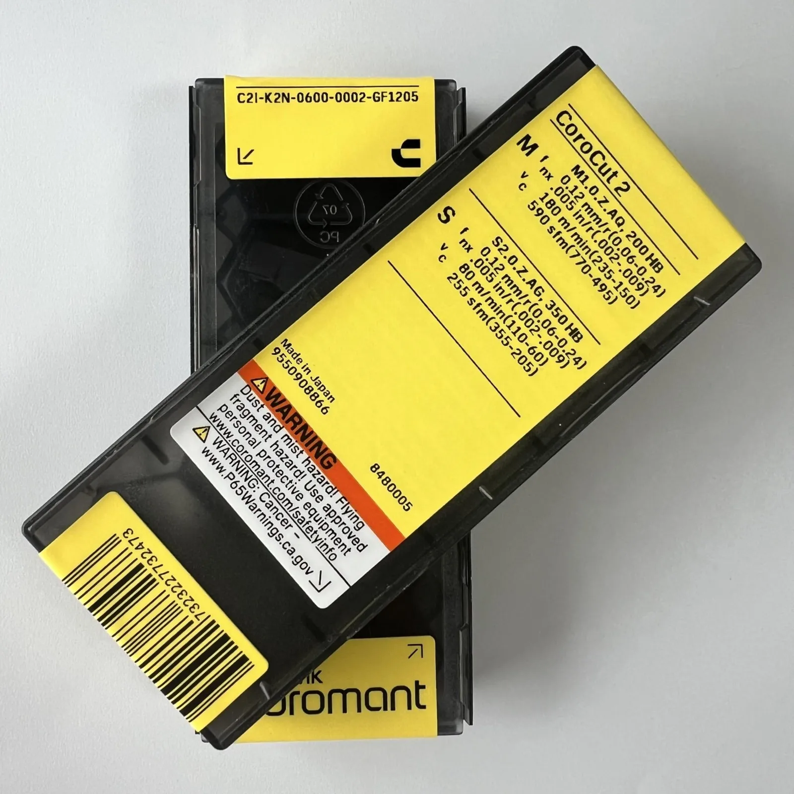 SANDVIK / C2I-K2N-0600-0002-GF 1205 / Original Swedish hard alloy blade 5 Pcs
SANDVIK / C2I-K2N-0600-0002-GF 1205 / Original Swedish hard alloy blade 5 Pcs