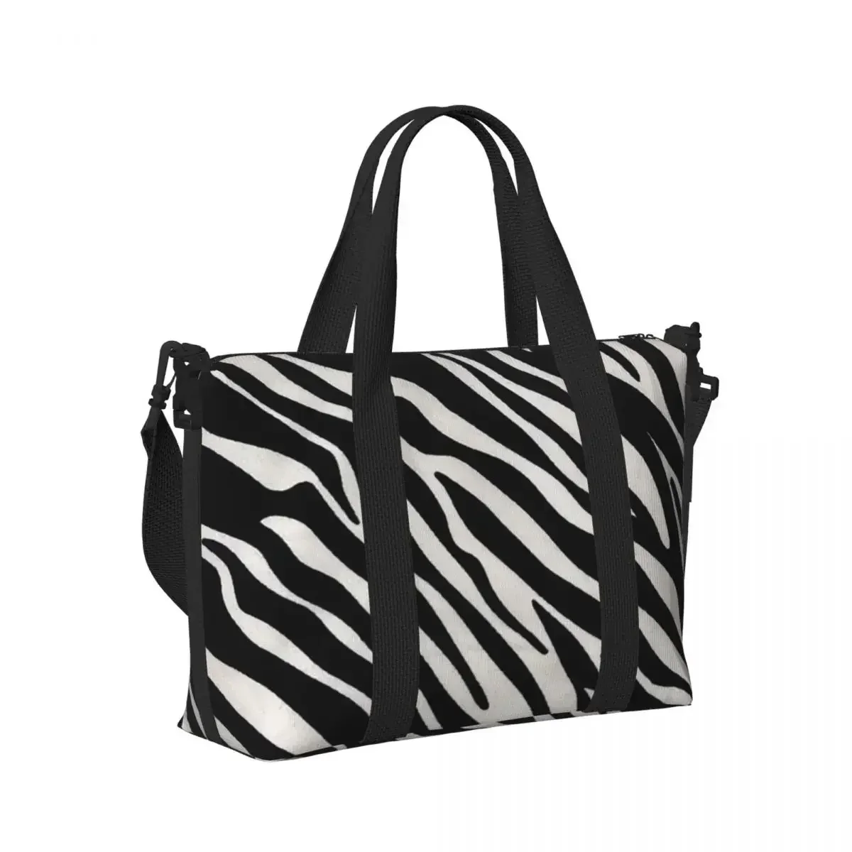 Zebra Print Vacation Stripes Beach Travel Bag Large Capacity Tote Bags for Gym Yoga Women Shopping Duffle Shoulder Bag
Zebra Print Vacation Stripes Beach Travel Bag Large Capacity Tote Bags for Gym Yoga Women Shopping Duffle Shoulder Bag