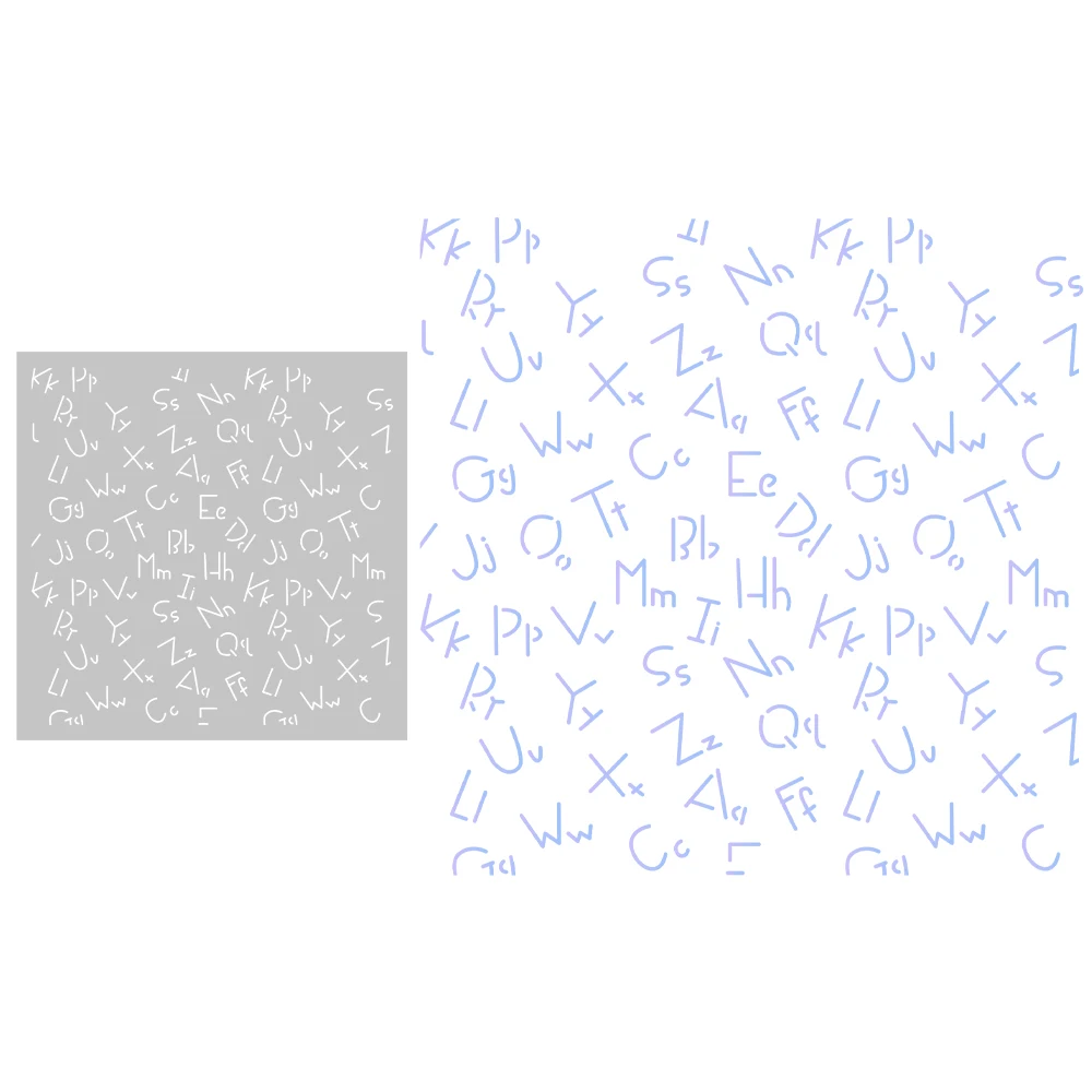 MangoCraft 1PC Alphabet Universal Plastic Stencils For Decor DIY Scrapbooking Supplies Stencil For Cards Albums Background
MangoCraft 1PC Alphabet Universal Plastic Stencils For Decor DIY Scrapbooking Supplies Stencil For Cards Albums Background