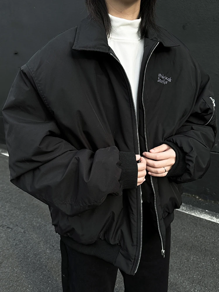 Мужская утепленная хлопковая куртка-бомбер MA-1 для пилотов, теплая зимняя верхняя одежда, приталенный крой, на молнии, с длинными рукавами
Мужская утепленная хлопковая куртка-бомбер MA-1 для пилотов, теплая зимняя верхняя одежда, приталенный крой, на молнии, с длинными рукавами