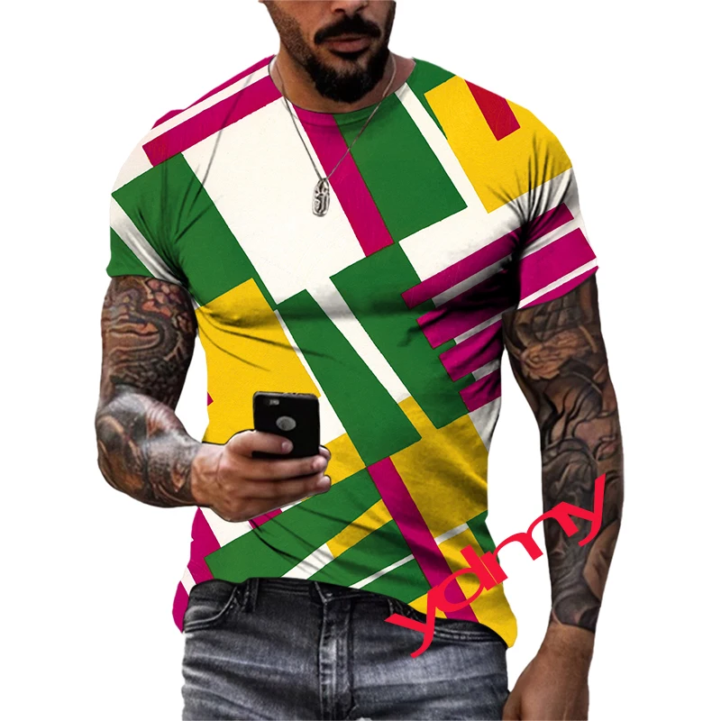 New Leisure Grid Summer Popular Originality Pattern Men's And Women's T-Shirts Print Hip Hop Round Neck Tees Short Sleeve Tops
New Leisure Grid Summer Popular Originality Pattern Men's And Women's T-Shirts Print Hip Hop Round Neck Tees Short Sleeve Tops