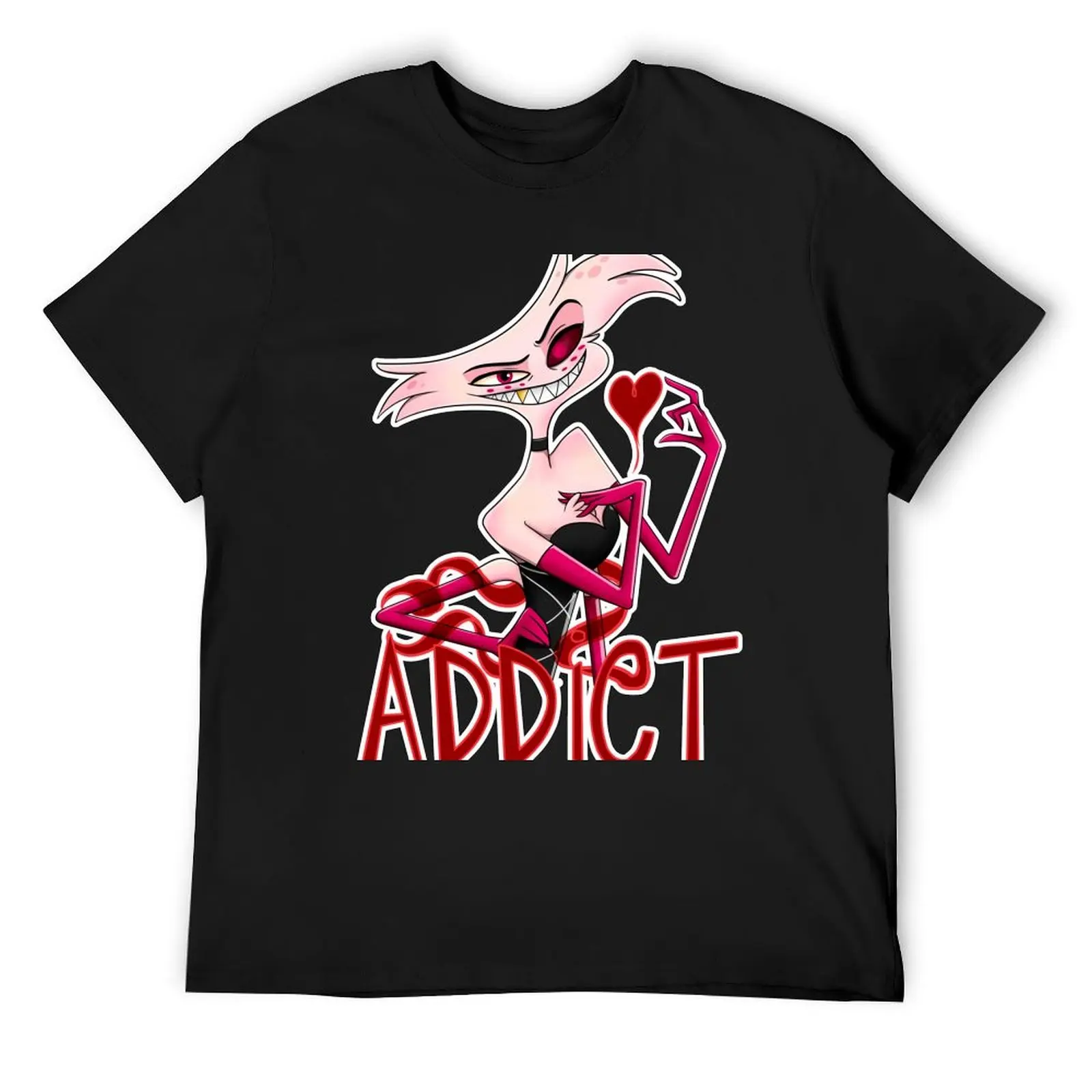 Angel Addict T-Shirt heavyweights customs design your own for a boy plain black t shirts men
Angel Addict T-Shirt heavyweights customs design your own for a boy plain black t shirts men