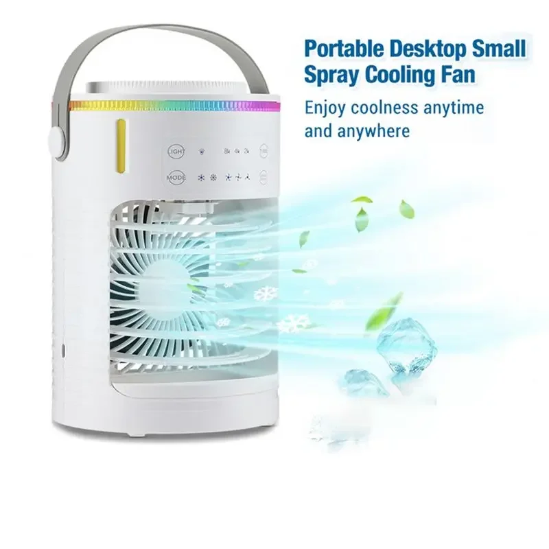 Portable Air Conditioner Fan Rechargeable Personal Mini Cooler Humidifier Evaporative Air
Portable Air Conditioner Fan Rechargeable Personal Mini Cooler Humidifier Evaporative Air