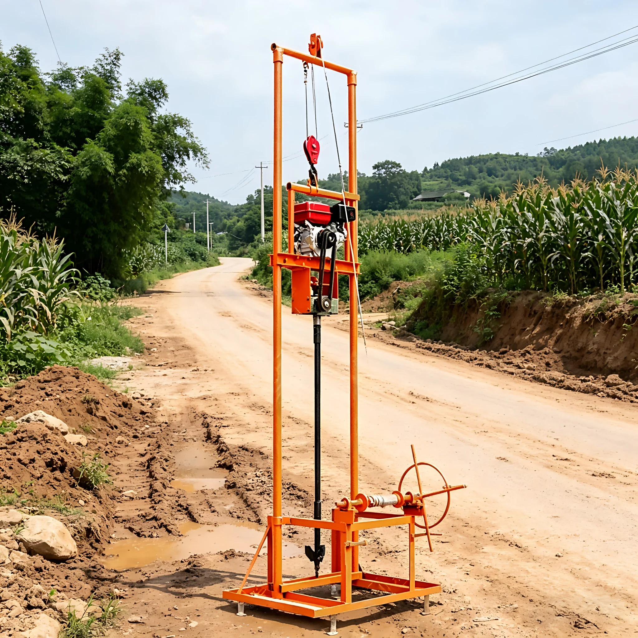 Customized 80m Rotary Well Drilling System for Agricultural Water Access for Sale
Customized 80m Rotary Well Drilling System for Agricultural Water Access for Sale