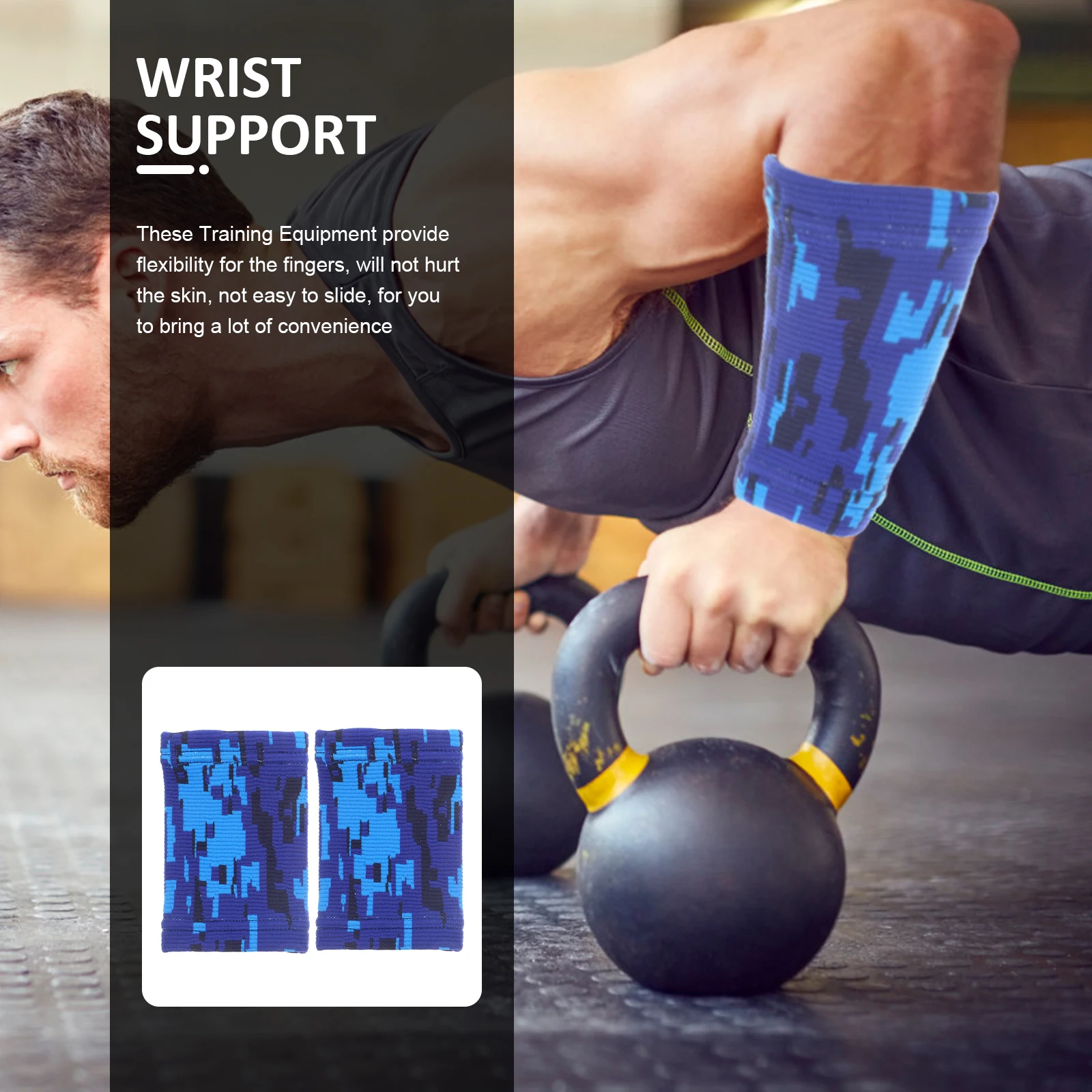 Knitted Wrist Guards Athletic Wristbands Fitness Elastic Tennis Brace Sports Wraps Straps Lightweight Comfortable Exercise Yoga
Knitted Wrist Guards Athletic Wristbands Fitness Elastic Tennis Brace Sports Wraps Straps Lightweight Comfortable Exercise Yoga