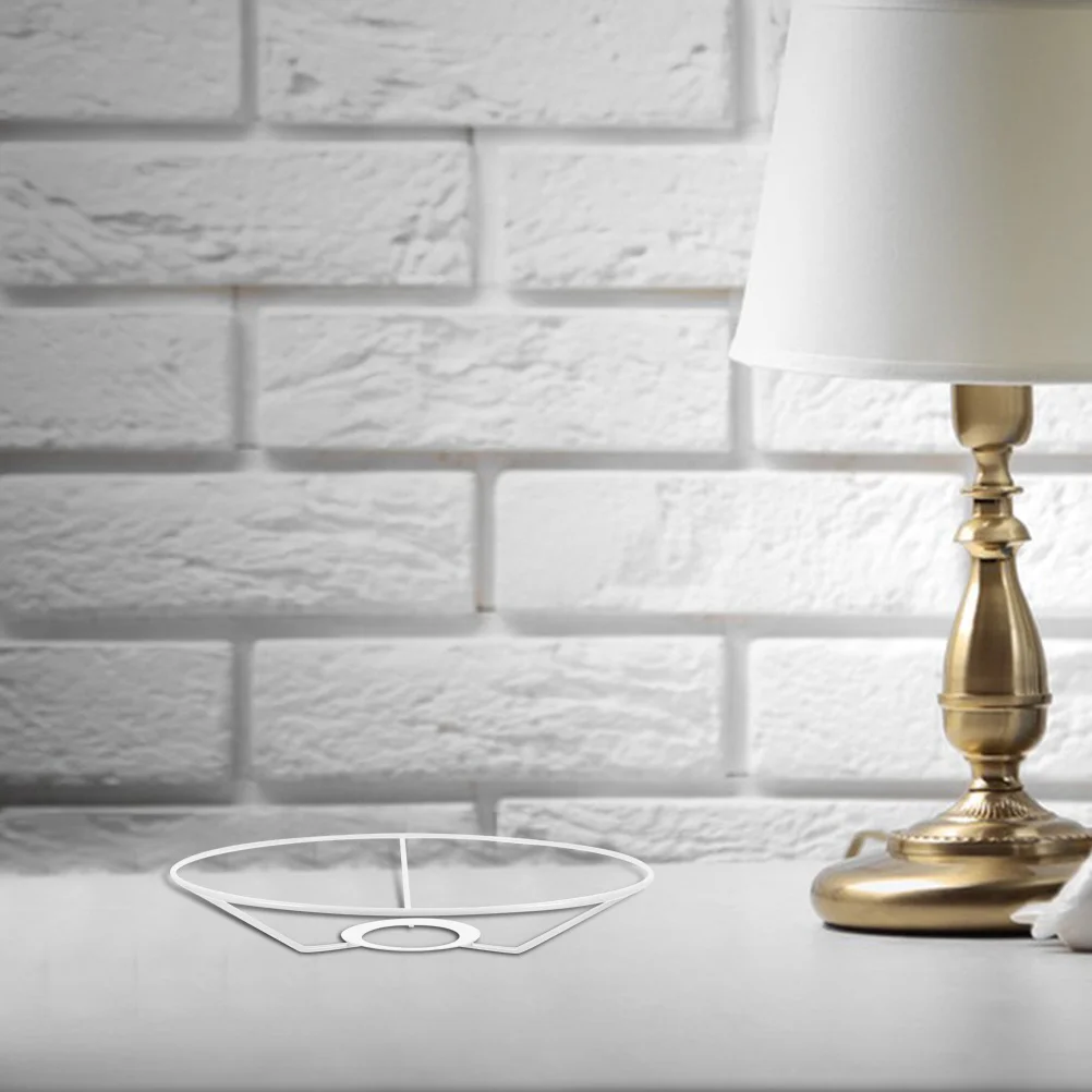 1 Pair Round Lampshade Frame Metal Ring Support Diy Lamp Shade Holder Sturdy Wire Frame E27 Socket Table Lamp Replacement Part
1 Pair Round Lampshade Frame Metal Ring Support Diy Lamp Shade Holder Sturdy Wire Frame E27 Socket Table Lamp Replacement Part