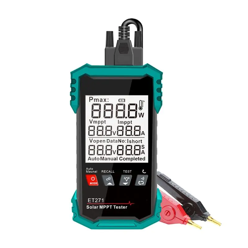 ABKS-Photovoltaic Multimeter For Troubleshooting 2000W Solar MPPT Power Meter Overvoltage Protection Open-Circuit Voltage
ABKS-Photovoltaic Multimeter For Troubleshooting 2000W Solar MPPT Power Meter Overvoltage Protection Open-Circuit Voltage