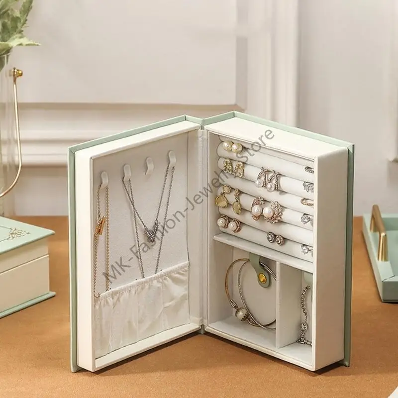 Q6PF Versatile PU Jewelry Storage Solution Book With Spacious Sections for Women and Girls Travel Jewelry Case
Q6PF Versatile PU Jewelry Storage Solution Book With Spacious Sections for Women and Girls Travel Jewelry Case