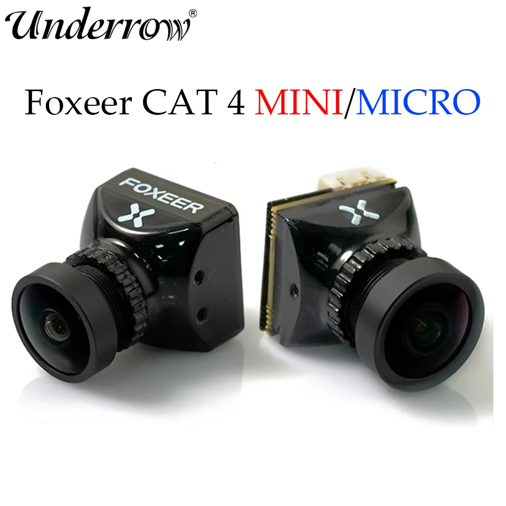 Foxeer CAT4 Mini Cat / Micro Cat 4 1200TVL Starlight 0.00001Lux FPV Camera Low Latency Low Noise FPV Camera For FPV Racing Drone
Foxeer CAT4 Mini Cat / Micro Cat 4 1200TVL Starlight 0.00001Lux FPV Camera Low Latency Low Noise FPV Camera For FPV Racing Drone