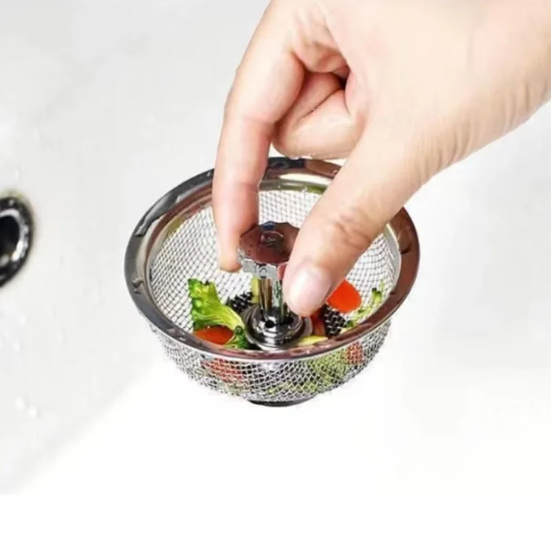 1PCS Kitchen Sink Filter Mesh Sewer Strainers Stainless Steel Bathroom Floor Drains Catcher Waste Drain Hole Filter Screen
1PCS Kitchen Sink Filter Mesh Sewer Strainers Stainless Steel Bathroom Floor Drains Catcher Waste Drain Hole Filter Screen