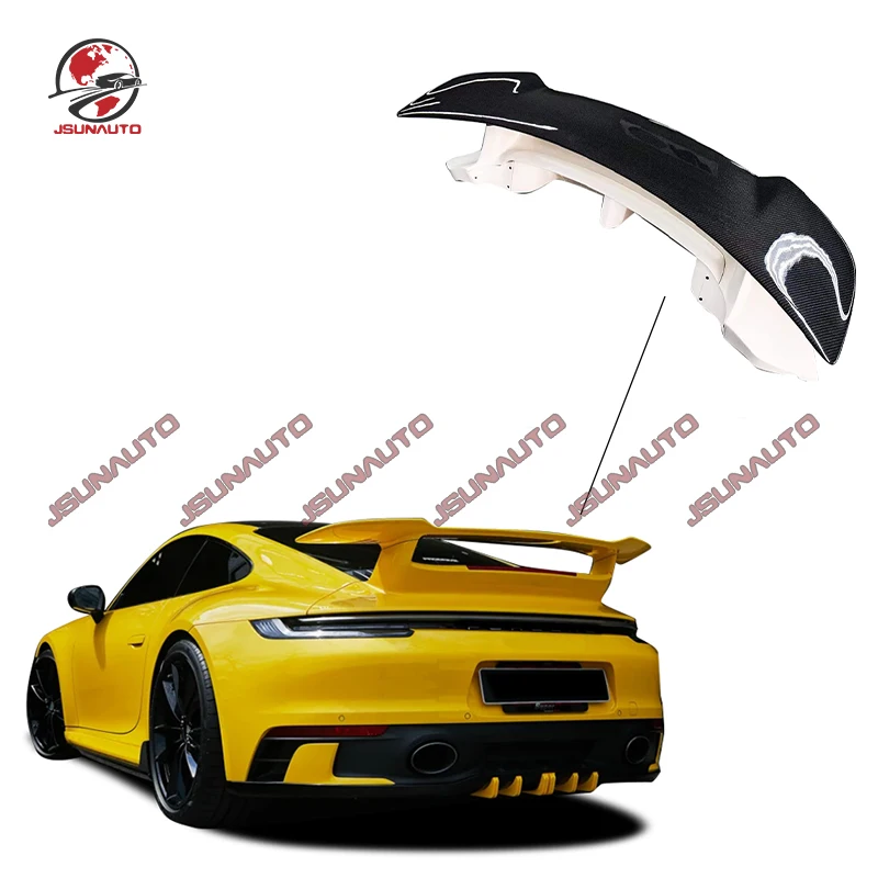 For Porsche 911 992 AC Style Rear Spoiler Carbon Fiber Accessoris Rear Trunk Wing Tail For Porsche 911 Carrera 2018 2022 Kits
For Porsche 911 992 AC Style Rear Spoiler Carbon Fiber Accessoris Rear Trunk Wing Tail For Porsche 911 Carrera 2018 2022 Kits