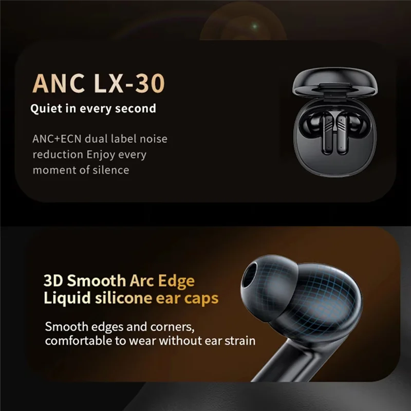 A75T Wireless ANC Bluetooth 5.4 Headphones LED Touch Screen Visible Earphones Noise Cancellation Headset
A75T Wireless ANC Bluetooth 5.4 Headphones LED Touch Screen Visible Earphones Noise Cancellation Headset